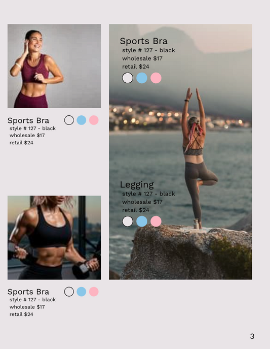 Editable Line Sheet Template: Wholesale Product Catalog (Canva)